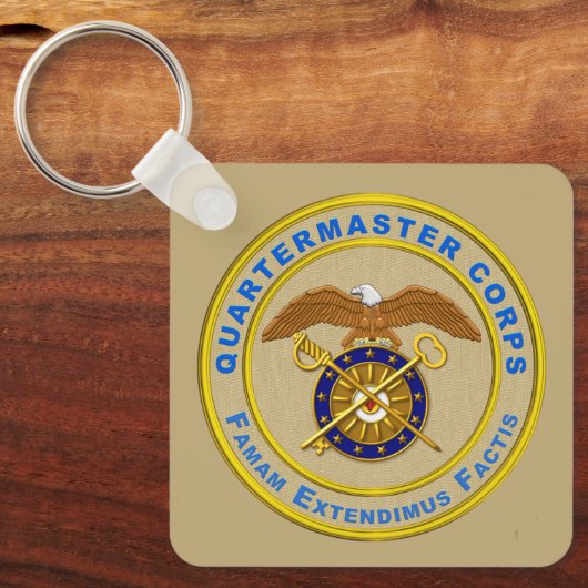 Quartermaster-Korps Schlüsselanhänger (Vorderseite)