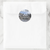 Quartett Barbershop Runder Aufkleber (Tasche)