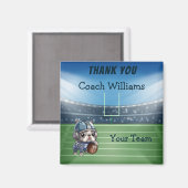 Quartett des Bulldoggen in Frankreich als Trainer Magnet (Vorderseite/Rückseite)