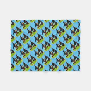 Quartett "Oriental Game Fowl" Fleecedecke