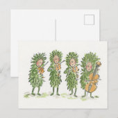 Quartett Postkarte (Vorne/Hinten)