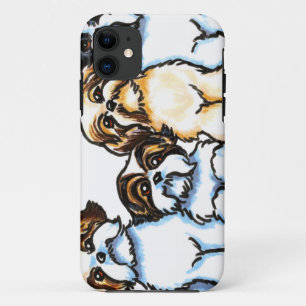 Quartett Shih Tzu Case-Mate iPhone Hülle