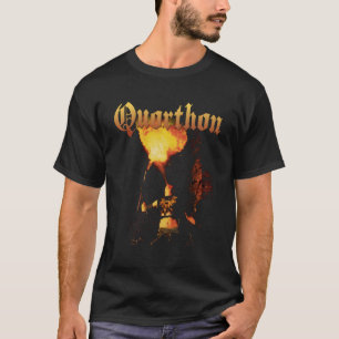 Quarthon Bathory Flames Offizielle Merchandise T-Shirt