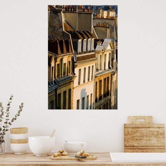 Quartier Latin | Paris, Frankreich Poster (Küche)