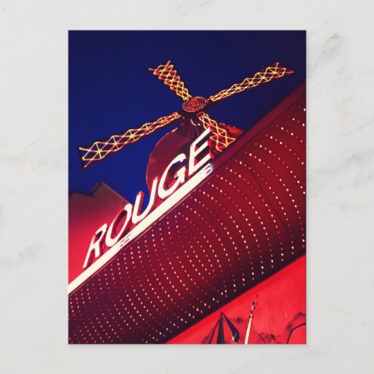Quartier Pigalle Paris Postkarte (Vorderseite)
