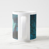 QUARTZ CRYSTAL FLUSS Jumbo-Tasse (Rückseite)