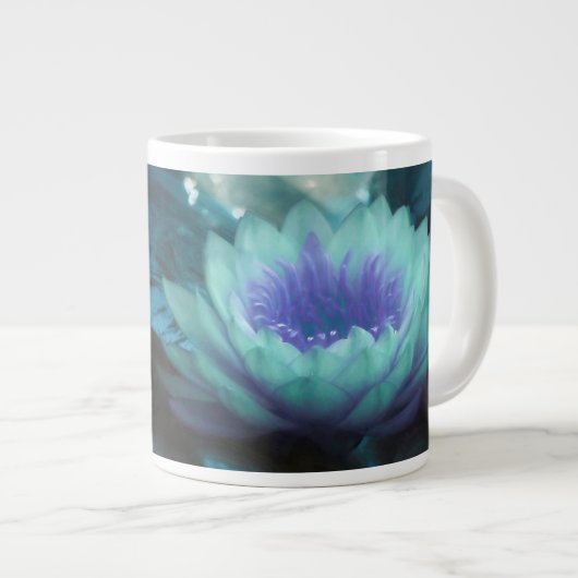 QUARTZ CRYSTAL FLUSS Jumbo-Tasse (Vorderseite Rechts)