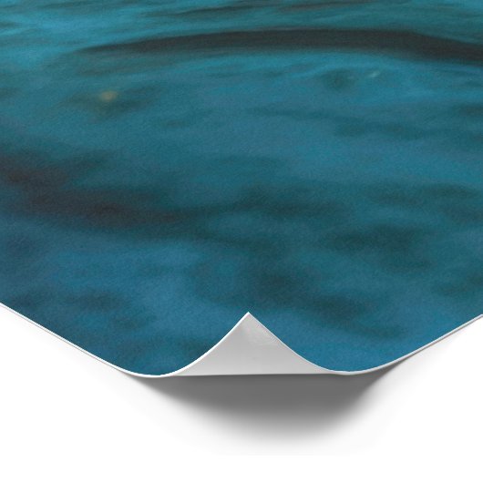 QUARTZ CRYSTAL FLUSS POSTER (Ecke)