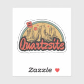 Quartzsite, Arizona-Aufkleber Aufkleber (Blatt)