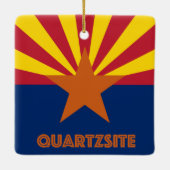 Quartzsite Arizona Keramikornament (Rückseite)