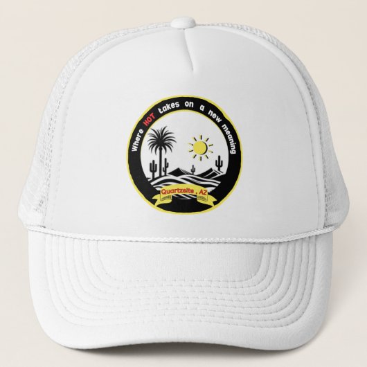 Quartzsite Hat Truckerkappe (Vorderseite)