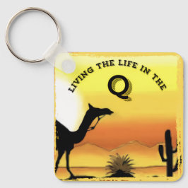 Quartzsite Keychain Schlüsselanhänger