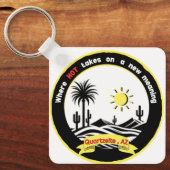 Quartzsite Keychain Schlüsselanhänger (Vorderseite)