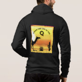 Quartzsite-Reißverschluss-Kapuzenpullover Hoodie (Rückseite)