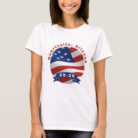 Quartzsite-T-Shirt T-Shirt (Vorderseite)