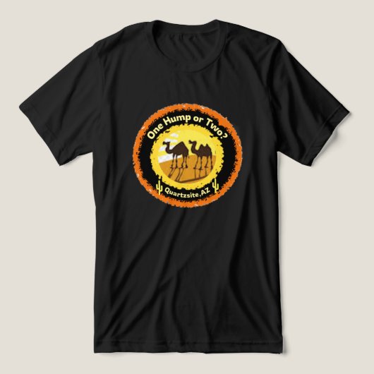 Quartzsite T-Shirt Tri-Blend Shirt (Design Vorderseite)