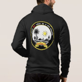 Quartzsite zippered Hoodie (Rückseite)
