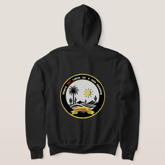 Quartzsite zippered Hoodie (AblageHinten)