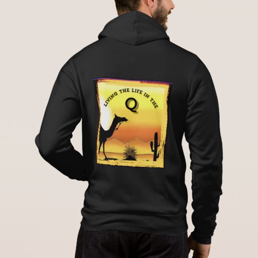 Quartzsite Zippered Hoodie (Rückseite)
