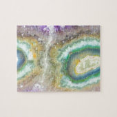 Quarz-Süßigkeits-Kristalle Puzzle (Horizontal)