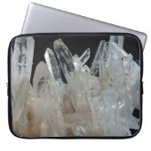 Quarzcluster Laptopschutzhülle (Vorderseite)
