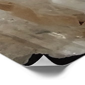 Quarzcluster Poster (Ecke)