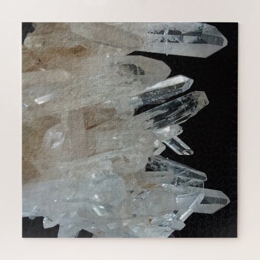 Quarzcluster Puzzle (Horizontal)