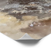 Quarzfeindruck Poster (Ecke)