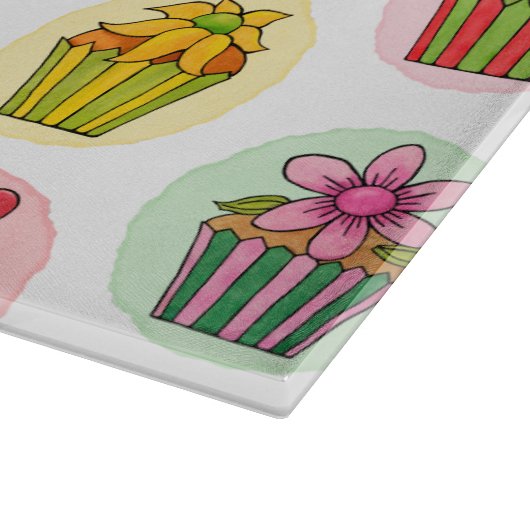 Quarzglas-Schneidplatte 15"x11" Schneidebrett (Ecke)