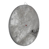 Quarzglas Zen Liebe Heilstein Glitzern Dartscheibe (Vorderseite Links)