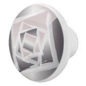 Quarzgrau Keramikknauf (Rechts)