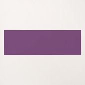 Quarzkristall-Cluster mit lila Hintergrund Yogamatte (Rückseite (Horizontal))