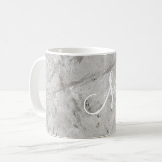 Quarzkristall-Tasse Kaffeetasse (Vorderseite Links)