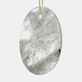 Quarzkristall Zen-Liebeheilende SteinGlitzern Keramik Ornament (Links)