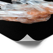 Quarzkristalle Edelsteine Poster (Ecke)