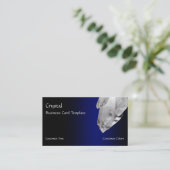 Quarzkristalle Visitenkarte (Stehend Vorderseite)