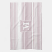 Quarzstreifen der Monogramm-Rose Handtuch (Vertikal)