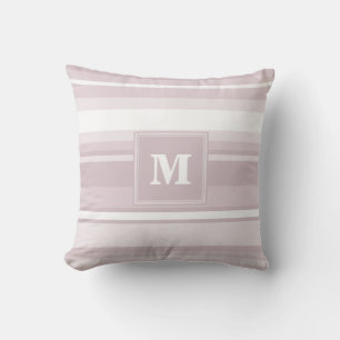 Quarzstreifen der Monogramm-Rose Kissen