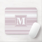 Quarzstreifen der Monogramm-Rose Mousepad (Mit Mouse)
