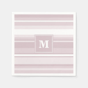 Quarzstreifen der Monogramm-Rose Serviette