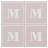 Quarzstreifen der Monogramm-Rose Stoff (Nahaufnahme)