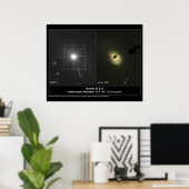 Quasar 3C 273 Hubble Teleskop Poster (Heimbüro)
