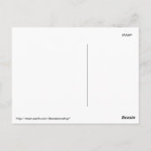 Quasar Postkarte (Rückseite)