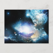 Quasar Postkarte (Vorderseite)