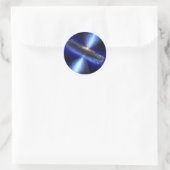 Quasar Runder Aufkleber (Tasche)