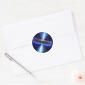 Quasar Runder Aufkleber (Umschlag)