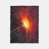 Quasare. Fleecedecke (Vorderseite)