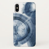 Quasare - Inky Blue Circles Case-Mate iPhone Hülle (Rückseite)