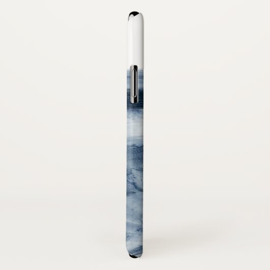 Quasare - Inky Blue Circles Case-Mate iPhone Hülle (Hinten/Rechts)