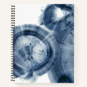 Quasare - Inky Blue Circles Notizblock